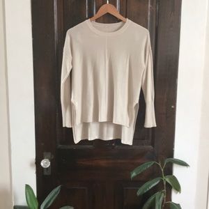 Beige light sweater